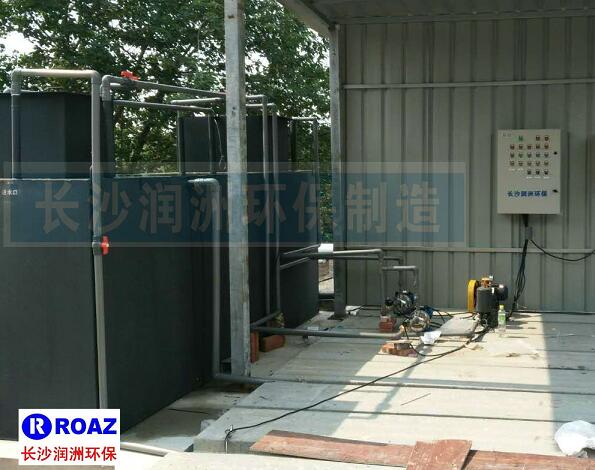 一體化生活污水處理設備在建材企業(yè)使用中！